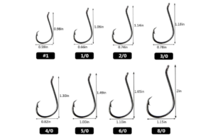 What size circle hooks for striped bass?