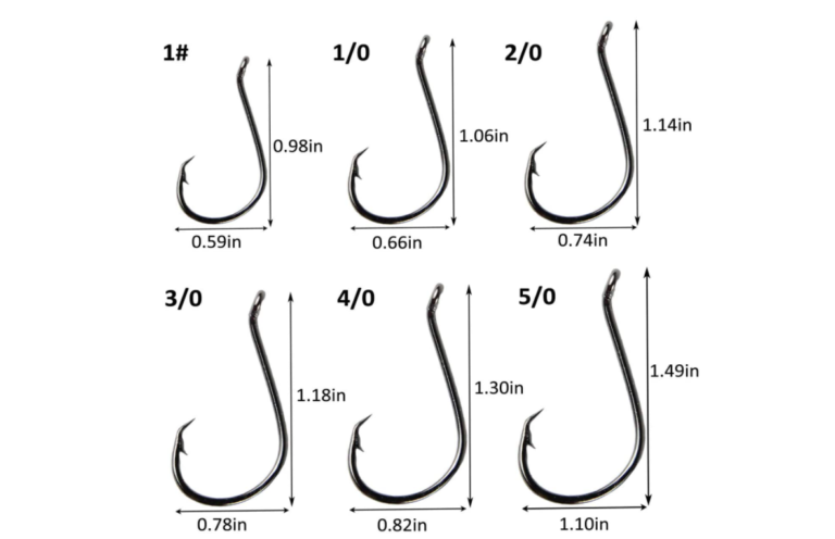 Circle Hook Size Chart